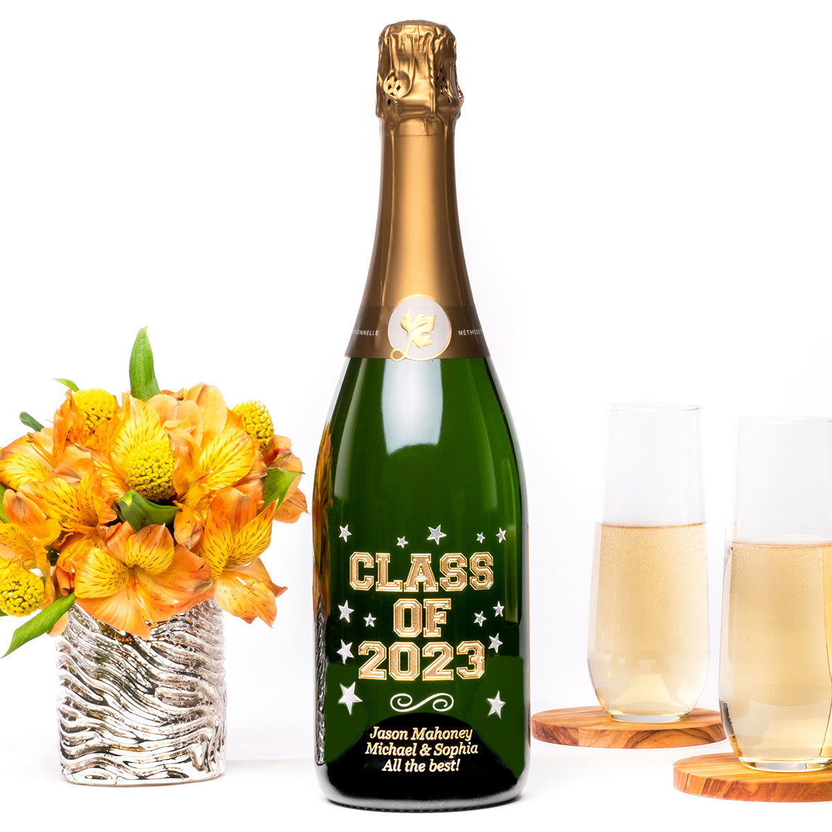 Varsity "Class of" — engraved personalized design