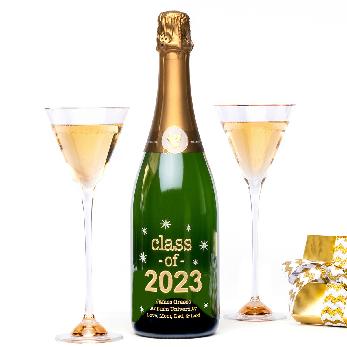 "Class of" Graduation — engraved personalized design