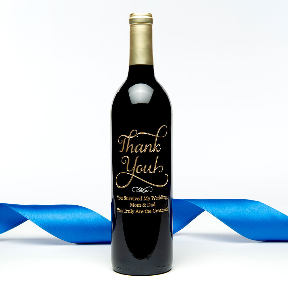 Joyful Thank You — engraved personalized design