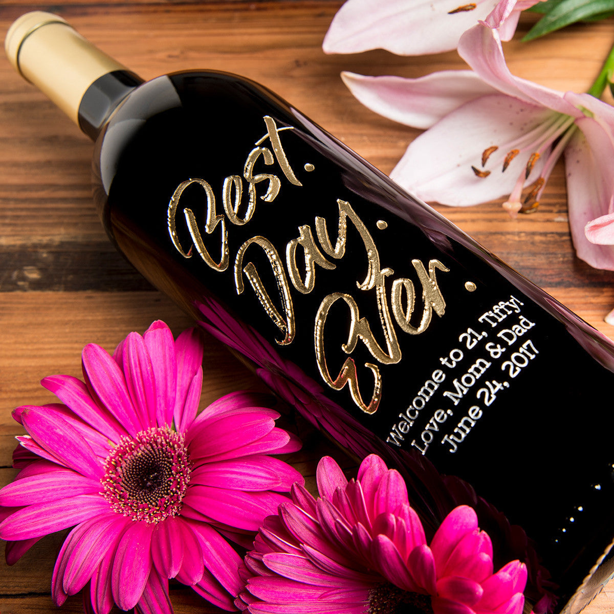Best Day Ever — engraved personalized design