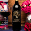 Sagittarius Birthday — Engraved Wine Bottle