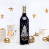 Shimmering Tree — Engraved Wine Bottle