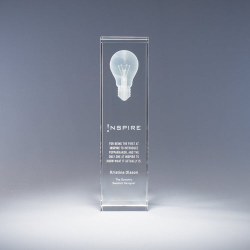 Luminosity Optic Crystal Tower — Base Options