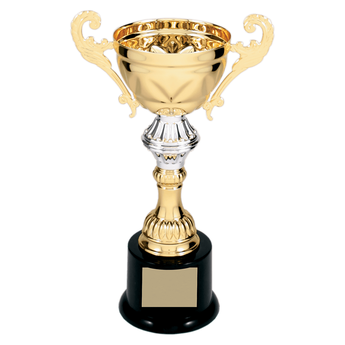 Tall Metal Cup Trophy — 8¾" Gold