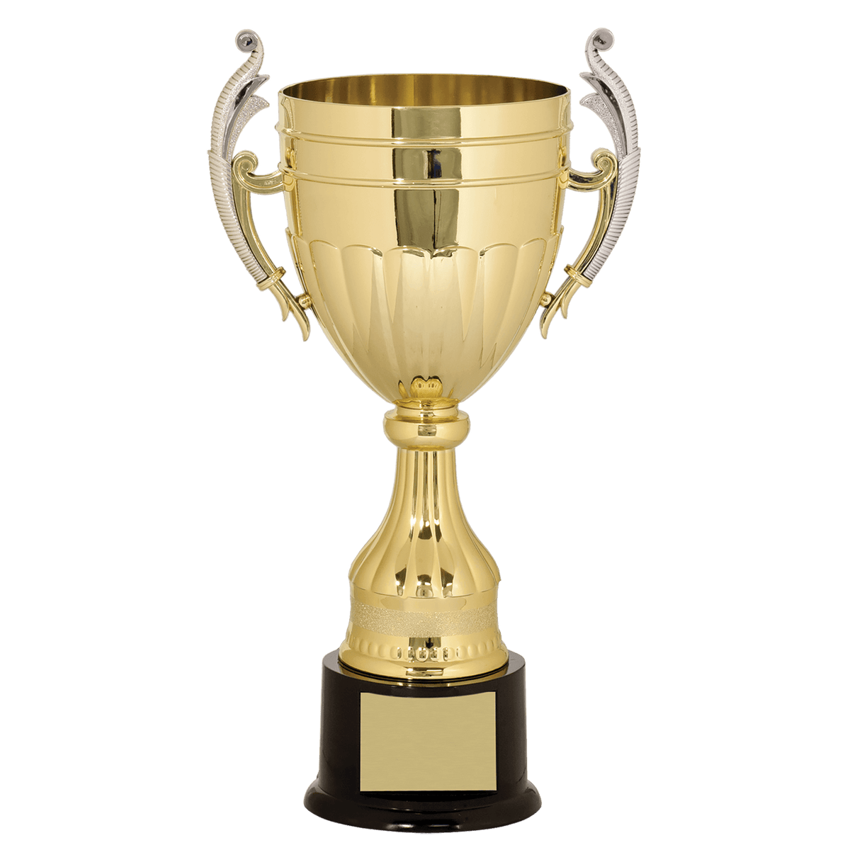 Gold and Silver Plastic Cup Trophy — 15"