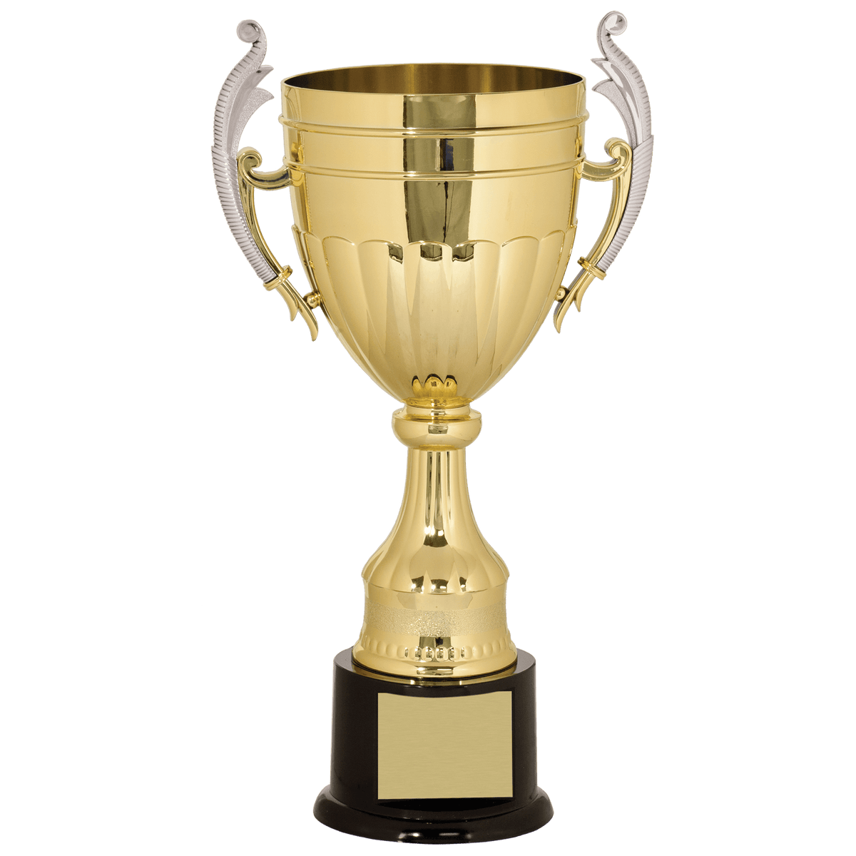 Gold and Silver Plastic Cup Trophy — 16¾"