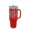 Polar Camel 40 oz. Travel Mug with Snap Lid & Straw