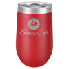 Polar Camel Stemless Wine Tumbler with Standard Lid