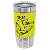 Polar Camel 20 oz. Leather Tumbler with Slider Lid