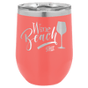 Polar Camel Stemless Wine Tumbler with Standard Lid