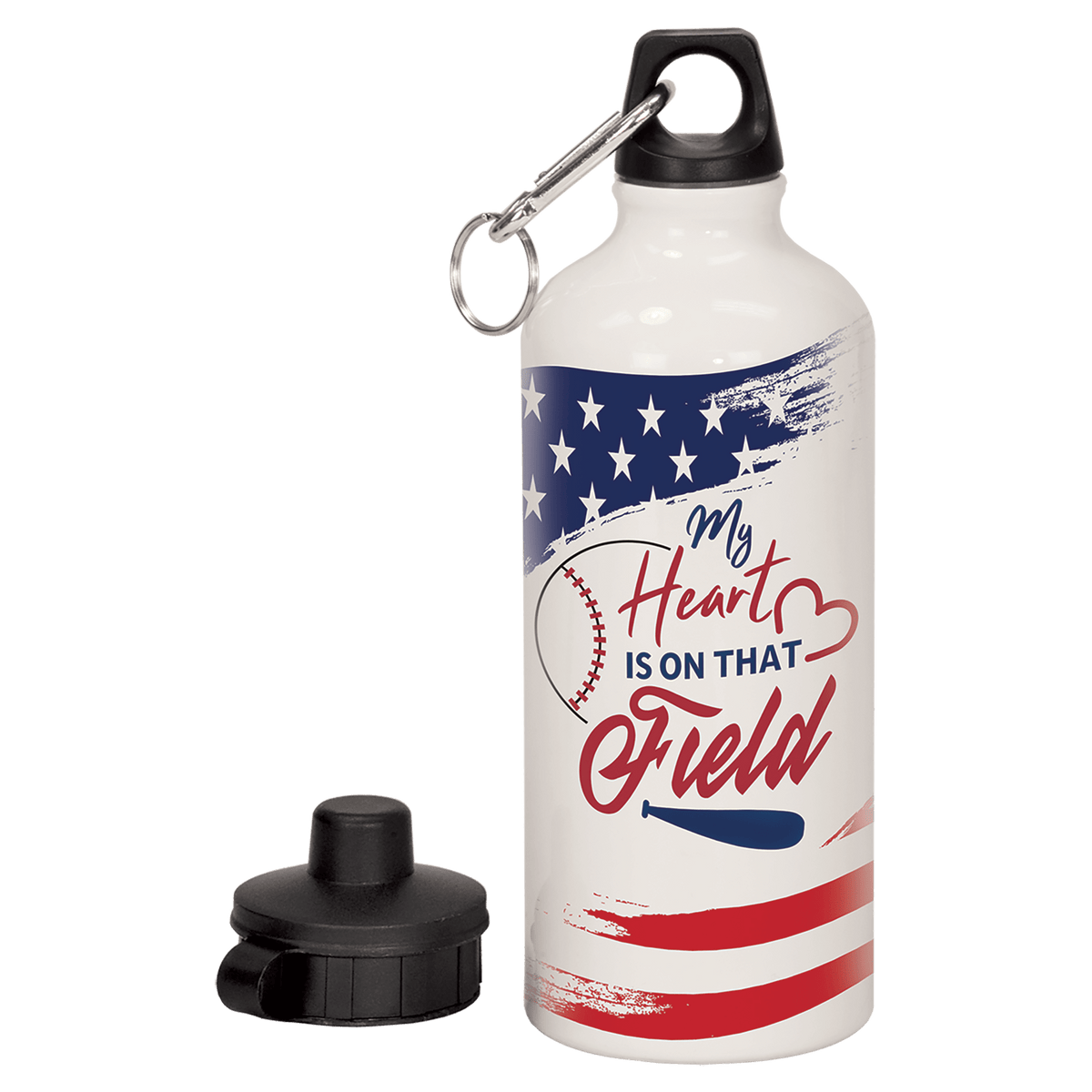 20 oz. Sublimatable Aluminum Water Bottle — White