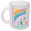 10 oz. Sublimatable Glass Mug with Handle