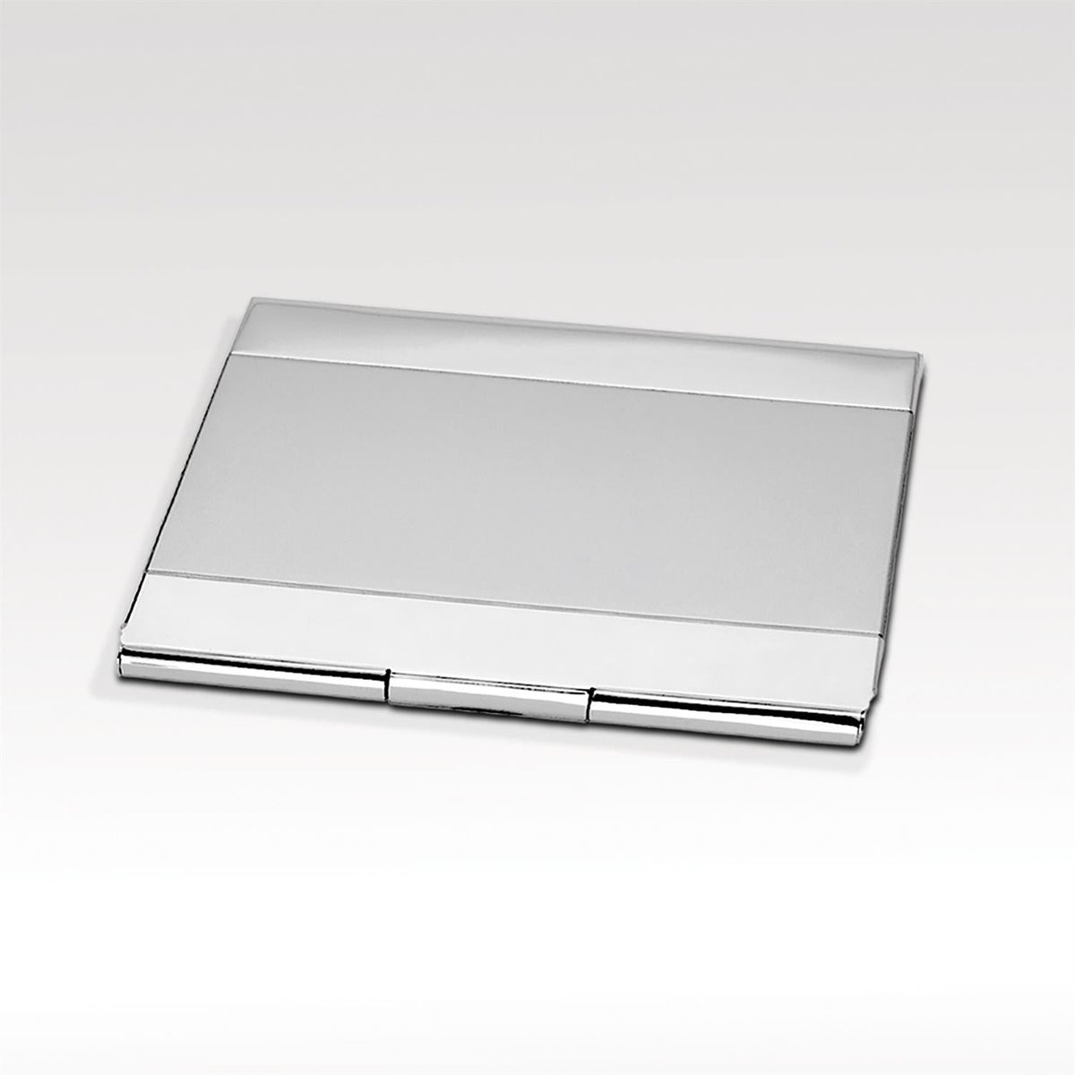 Silver Business Card Case product photograph