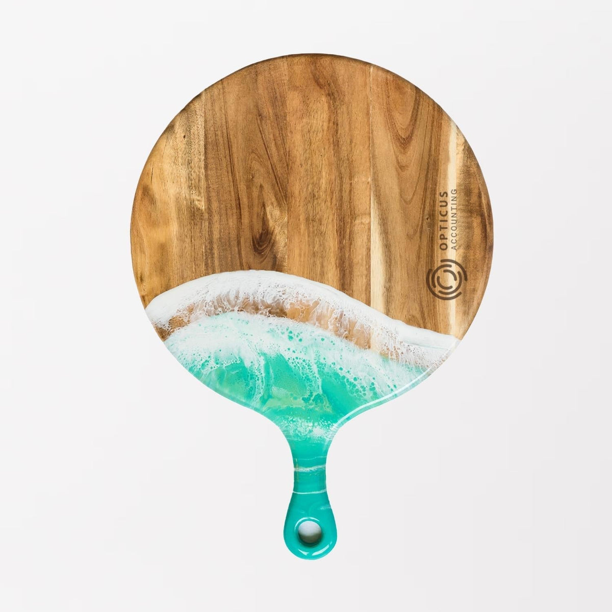 Round Paddle Acacia Cheese Board product photograph