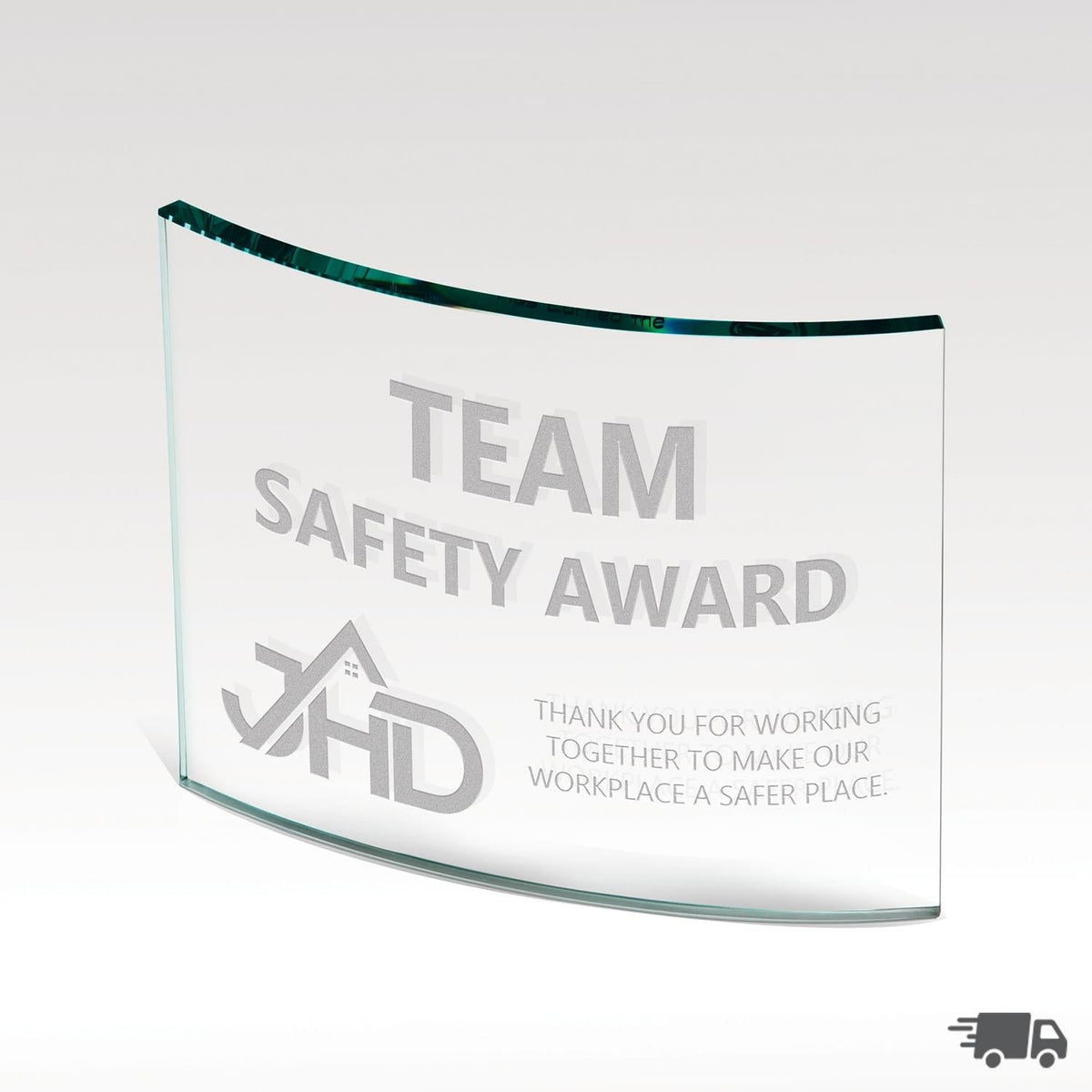 Slumped Banner personalized example