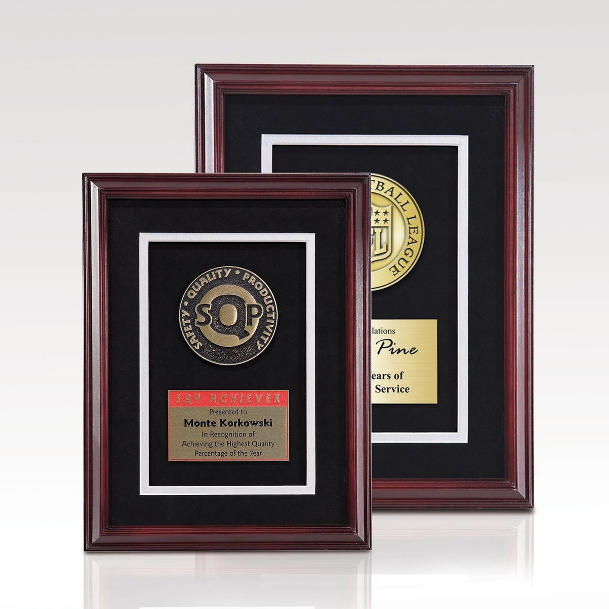 Fairfield personalized award example