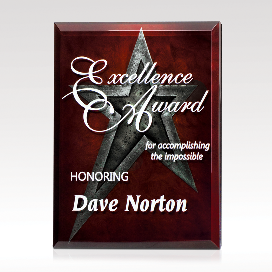 Apex Glass Plaque