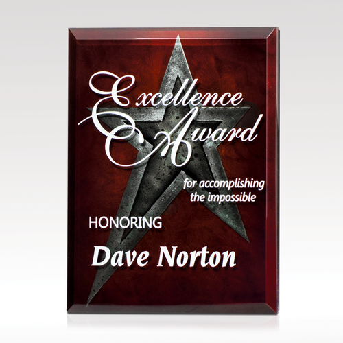 Apex Glass Plaque