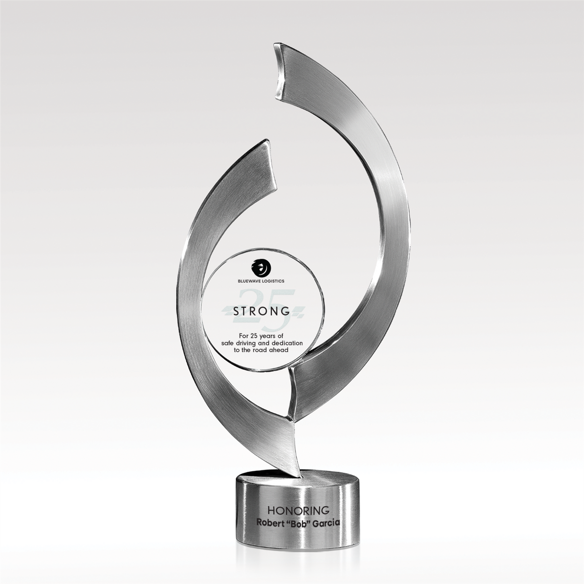 Power and Beauty personalized award example