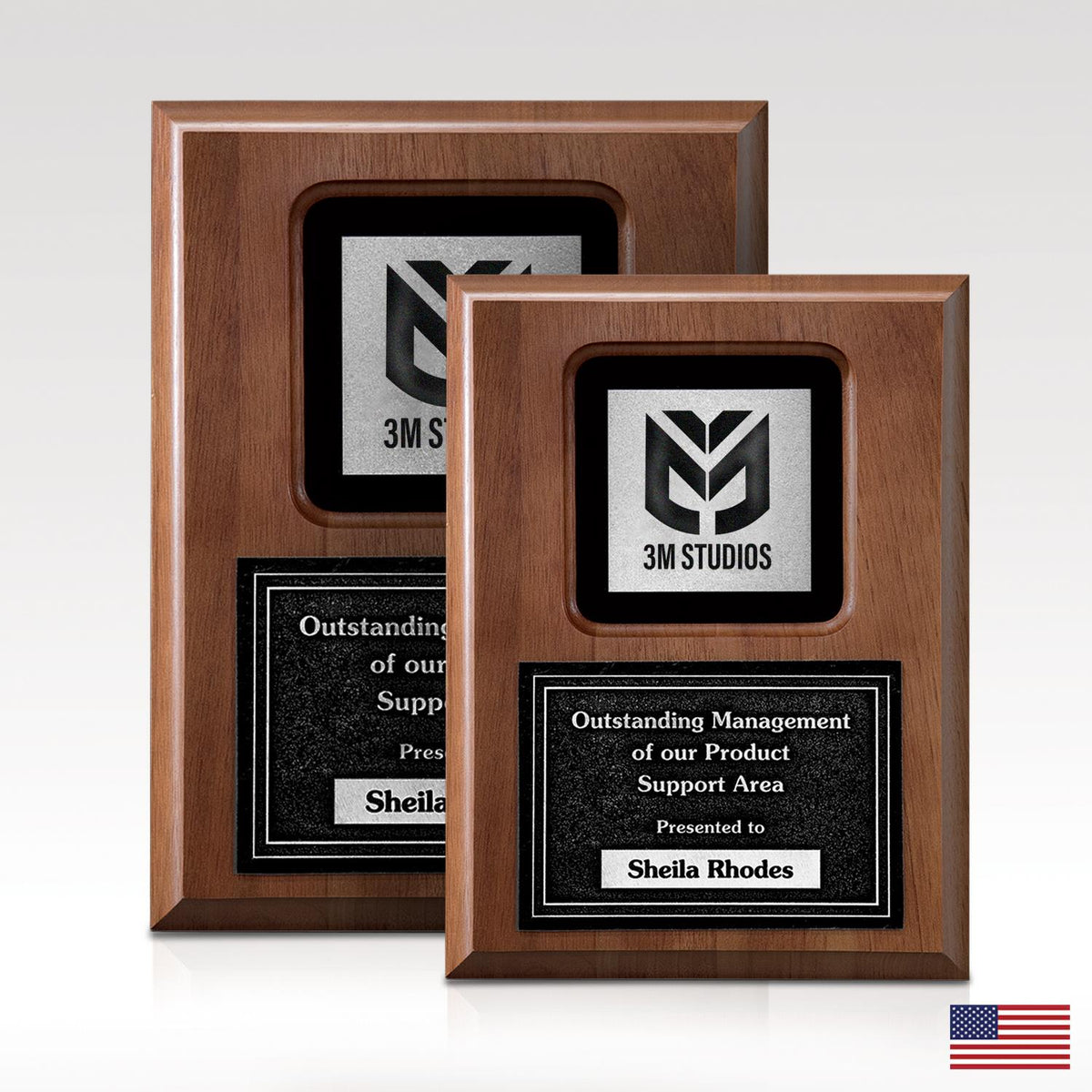 Fusion personalized award example