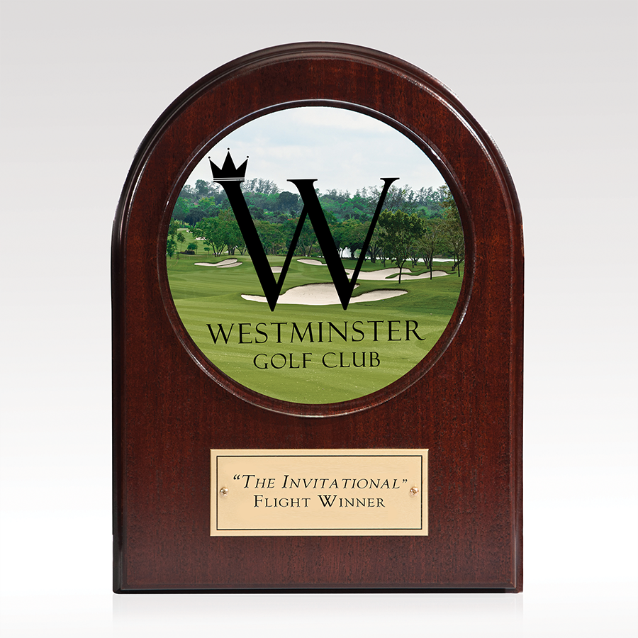 Digital Color Plaque personalized example