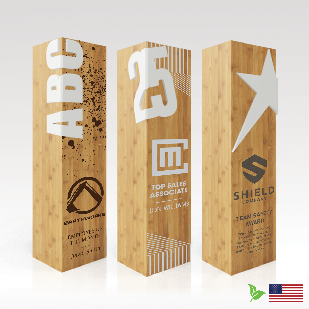 Square Bamboo product view