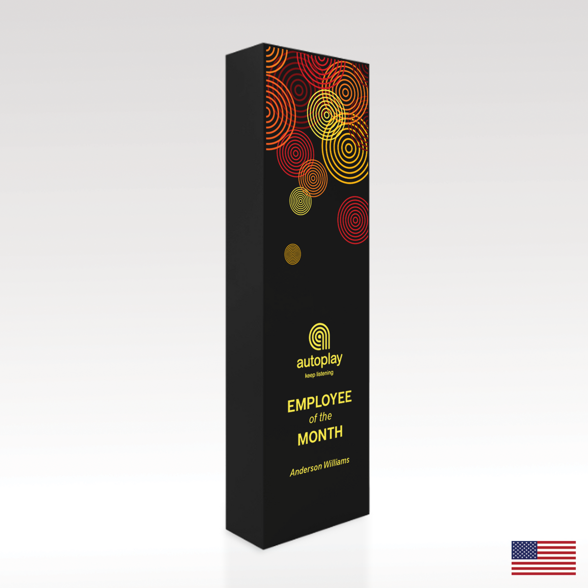 Rectangular EbonyWood product view