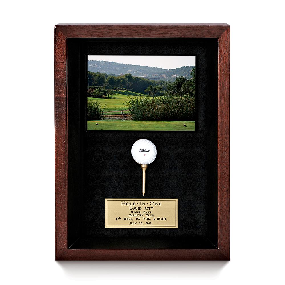 Mahogany Frame with Scorecard/Photo product view