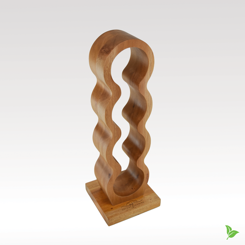 Mahogany Wine Rack