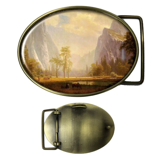 Express Oval Belt Buckle