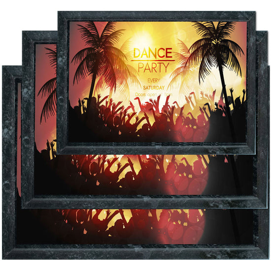 Express Black Marble Plaque