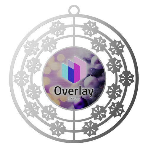 Express Snow Flake (3D) Holiday Ornament