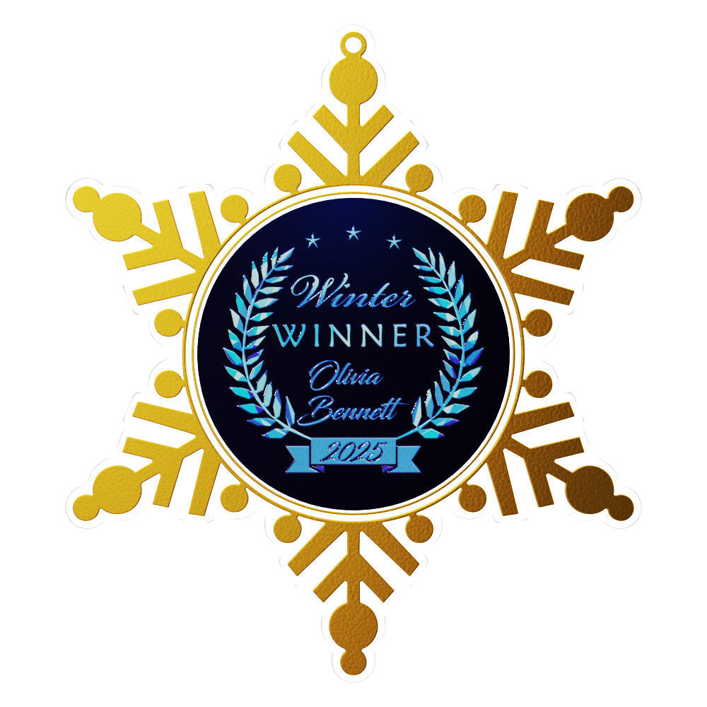 Express Acrylic Snowflake Ornaments