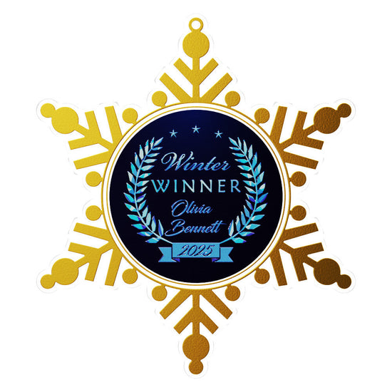 Express Acrylic Snowflake Ornaments