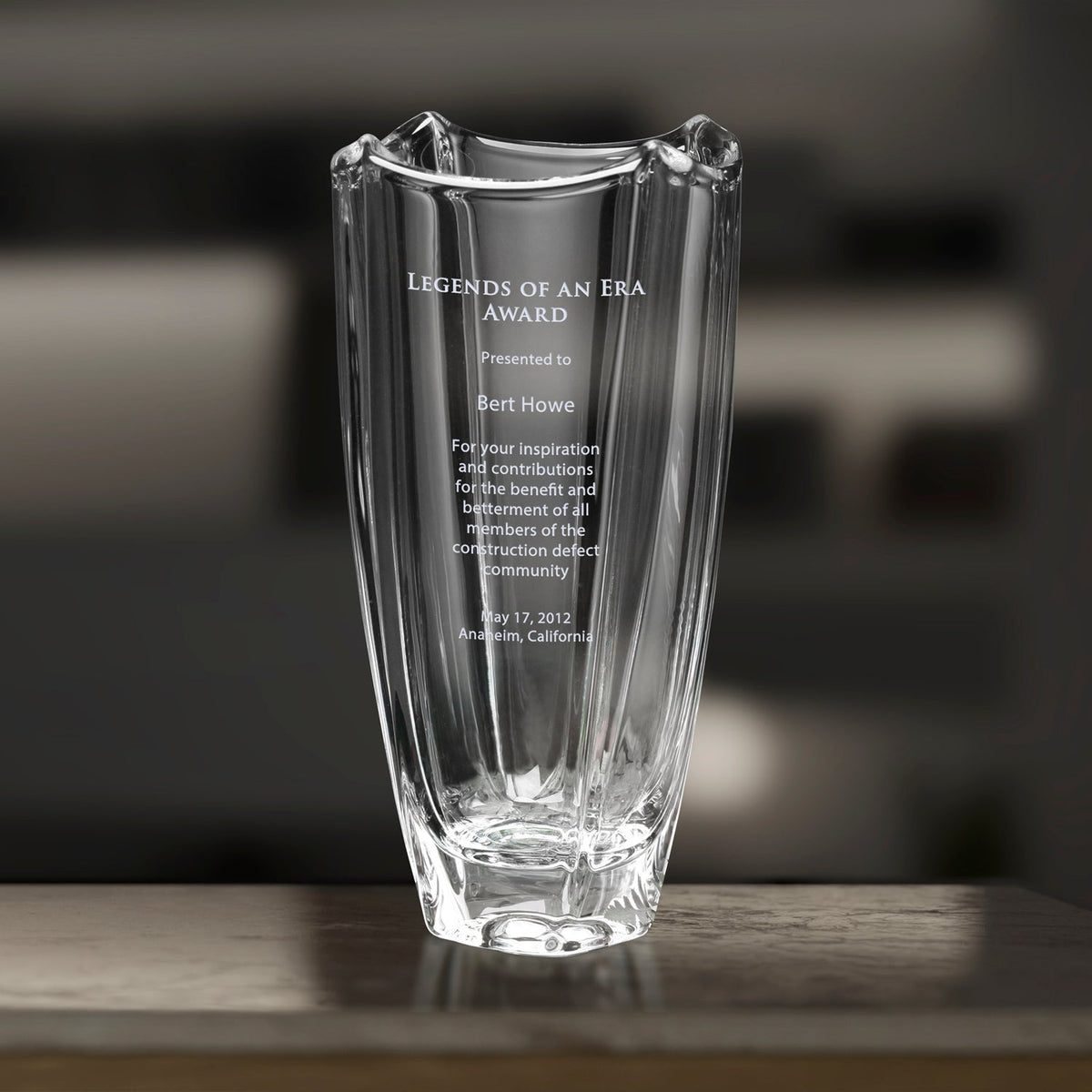 Fairmount Vase 10"