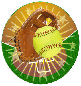Softball Vibraprint® Label (V1)