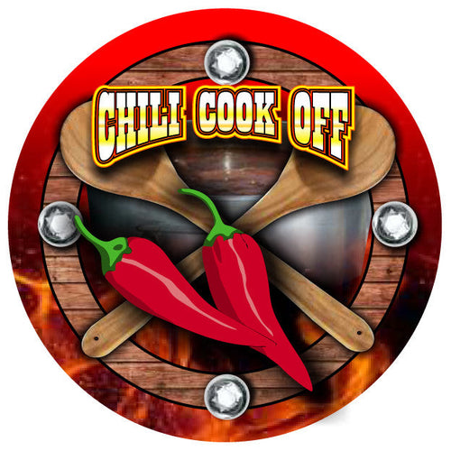 Chili Cook Off Vibraprint® Label