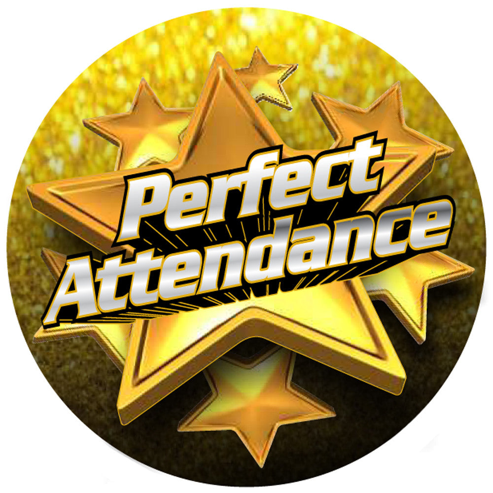 Perfect Attendance Vibraprint® Emblem