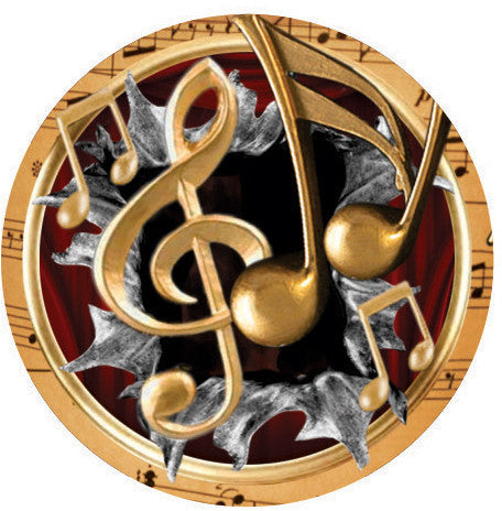 Music Burst Vibraprint® Label