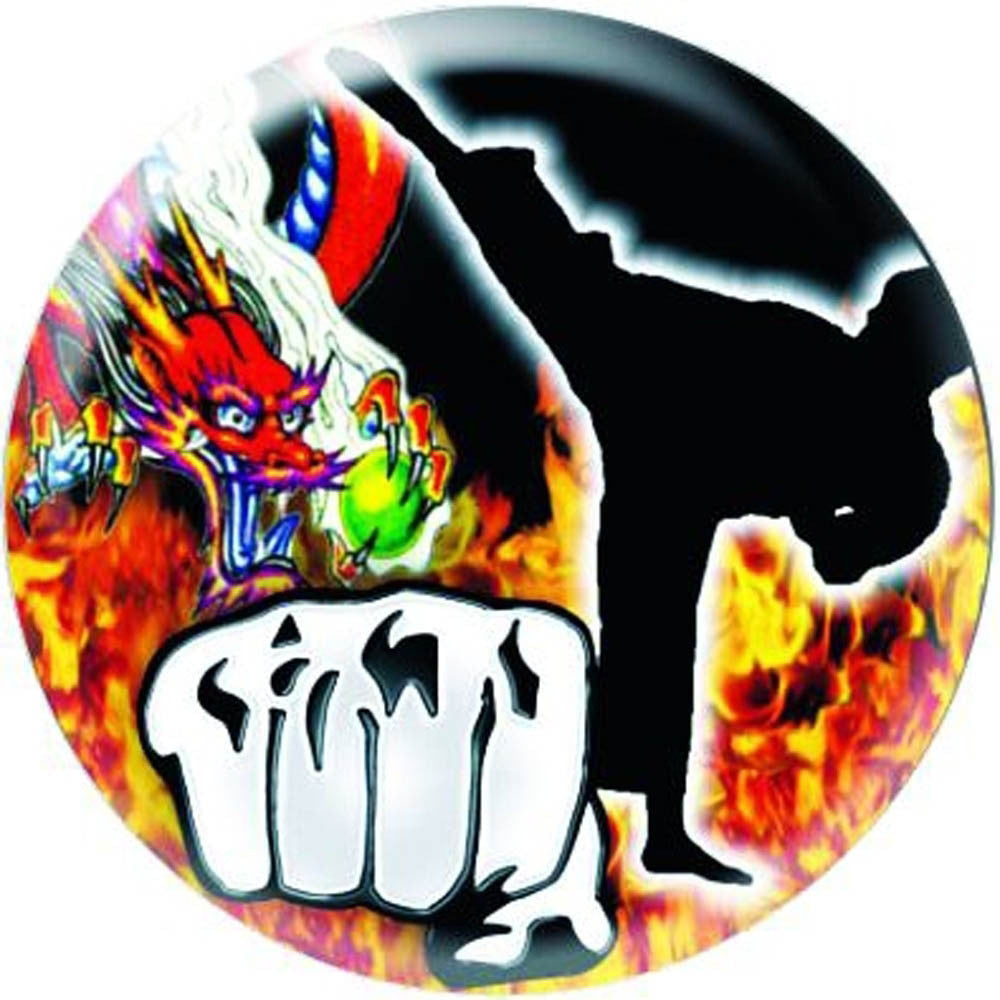 Martial Arts Vibraprint® Label