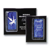 Fusion Mounted Art Glass Plaque - Options