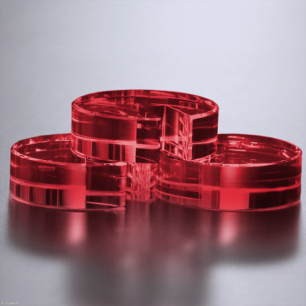 Goal-Setter Block - Red — 2" W x 1/2" H x 2" D