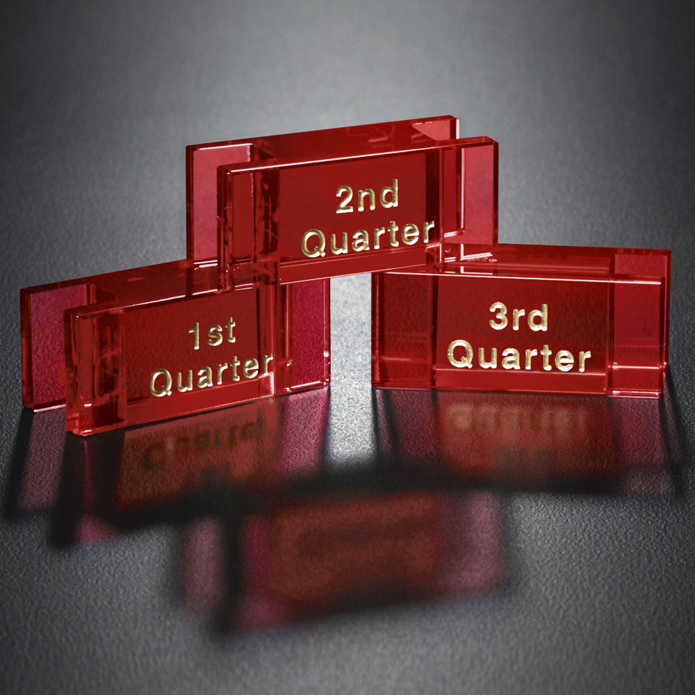 Goal-Setter Block - Red — 2" W x 3/4" H