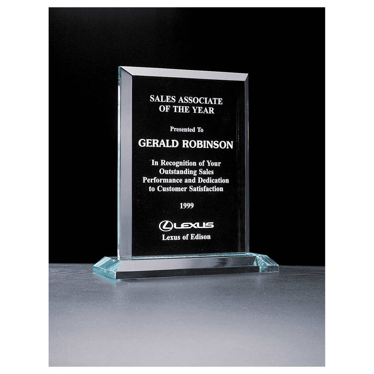 Apex Series Jade Acrylic Award