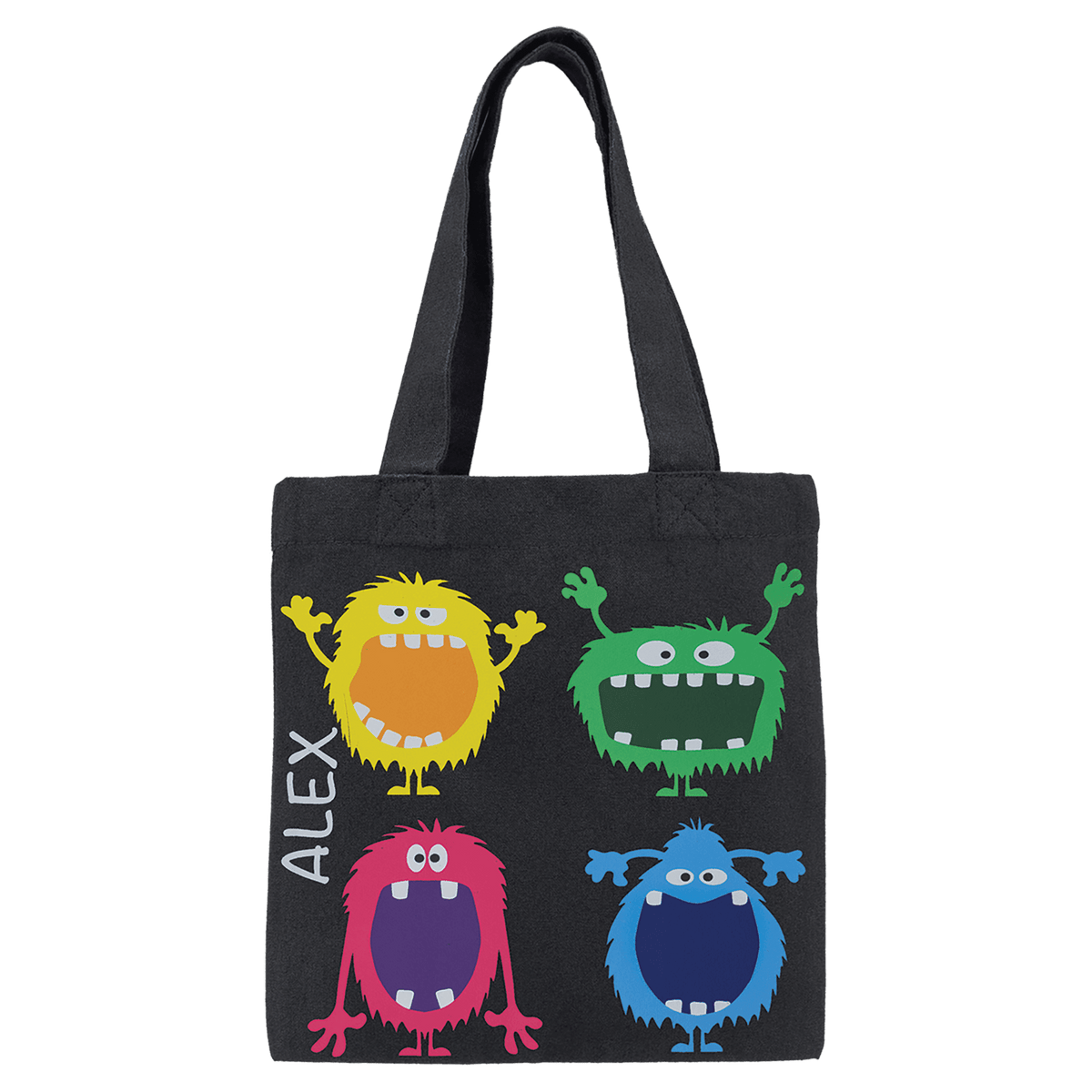 Black Cotton Canvas Tote