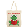 Natural Cotton Canvas Tote with Gusset