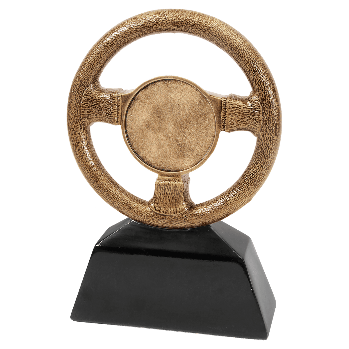 Antique Gold Steering Wheel Resin with 2" Insert Area