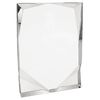 Crystal Rectangle Award with Two Front Bevels