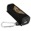Laserable Leatherette 2200 mAh Power Bank with USB Cord