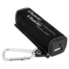 Laserable Leatherette 2200 mAh Power Bank with USB Cord